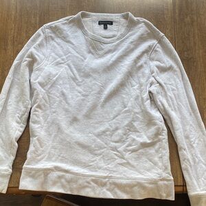 Banana Republic Light Gray Crewneck Sweater
